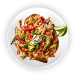 Pepperoni, Chips & Cheese Loaded Fries 